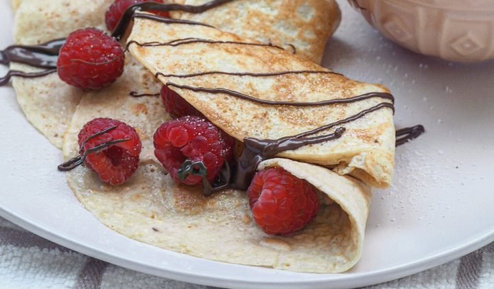 Glutenfreie Protein-Crepes