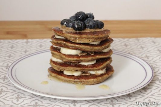 Vegane Protein-Pancakes