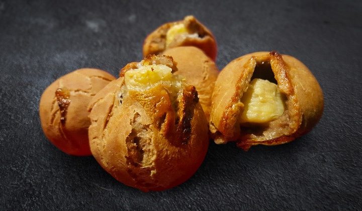 Knusprige Bananen-Bällchen