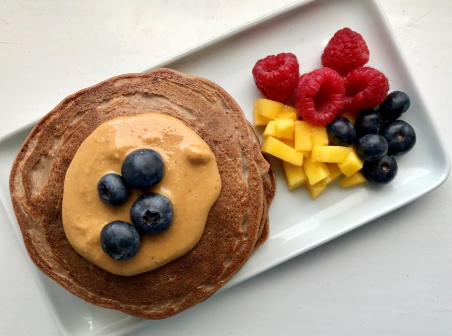 Schoko-Protein-Pancakes