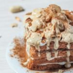 Bananen Tiramisu mit Erdnussbutter