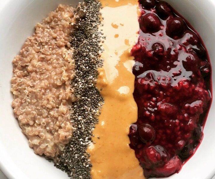 Quinoa protein porridge