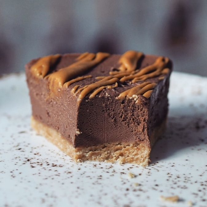 Schokoladen-Erdnussbutter Cheesecake