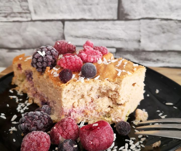 Rhabarber-Himbeer-Kuchen