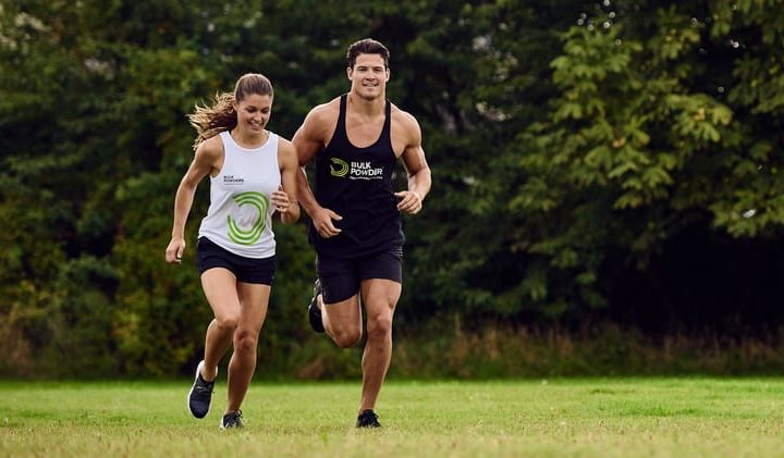 Lauftraining für Gewichtheber