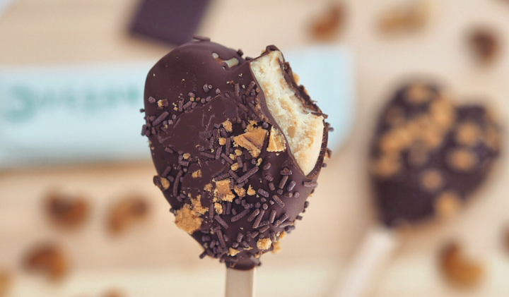 Veganes Eis am Stiel