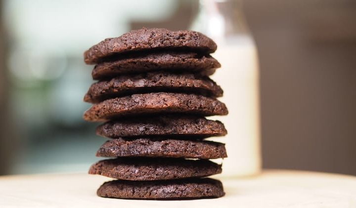 vegane double Chocolate Cookies