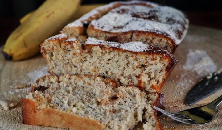 Bananenbrot mit Protein