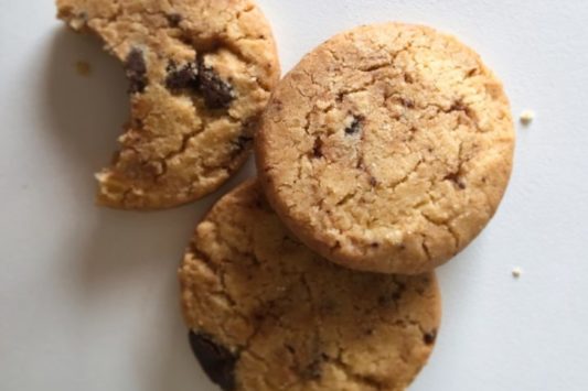 Protein Chocolate Chip Cookies