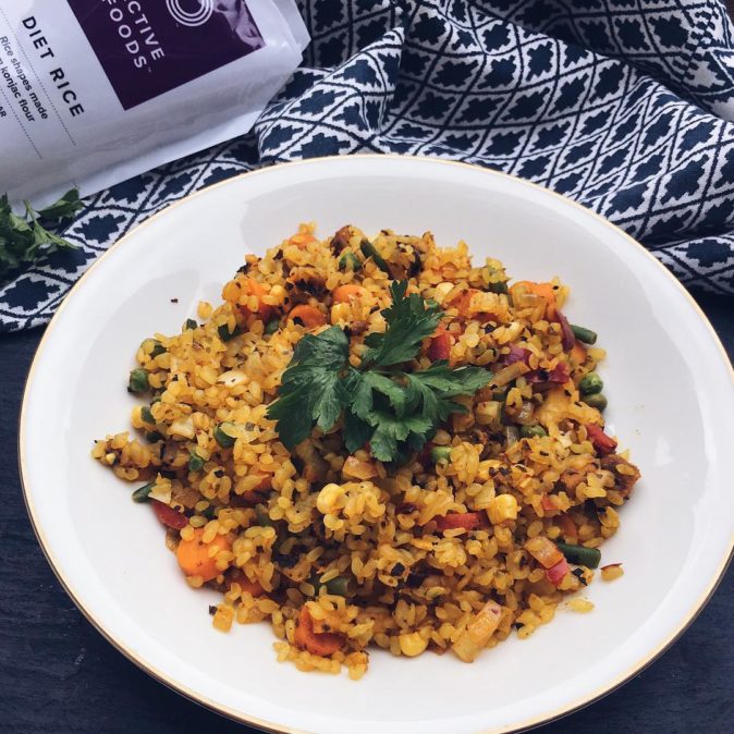 vegane Paella (low Carb)