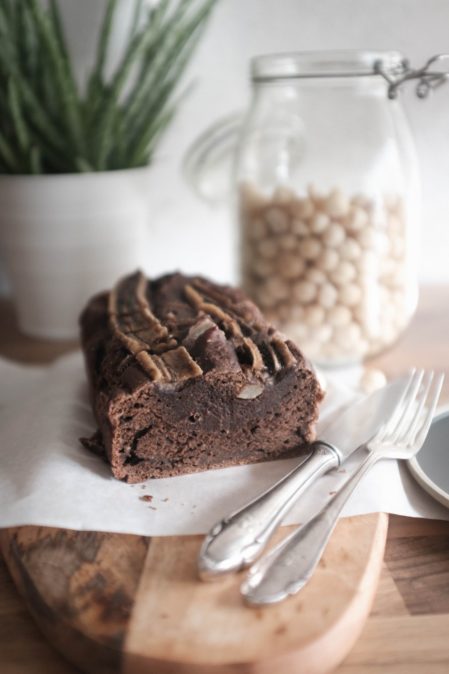 veganes Macadamia-Bananenbrot