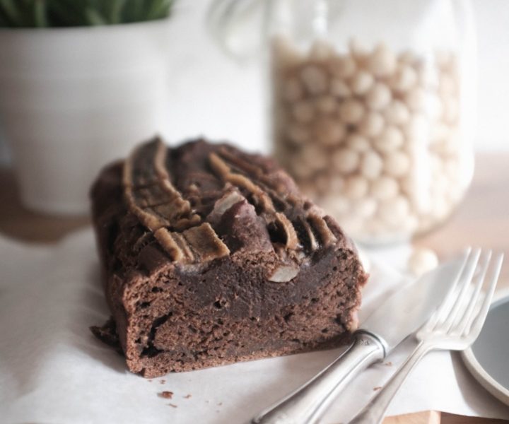 veganes Macadamia-Bananenbrot