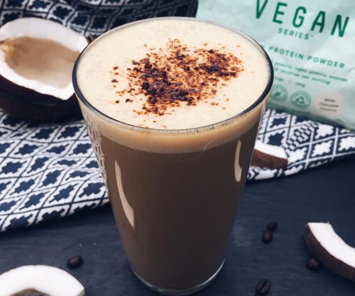White Chocolate Coconut Mocha Shake