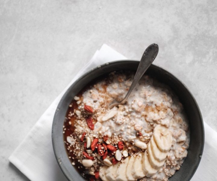 Super cremiger Porridge mit Cashew-Milch