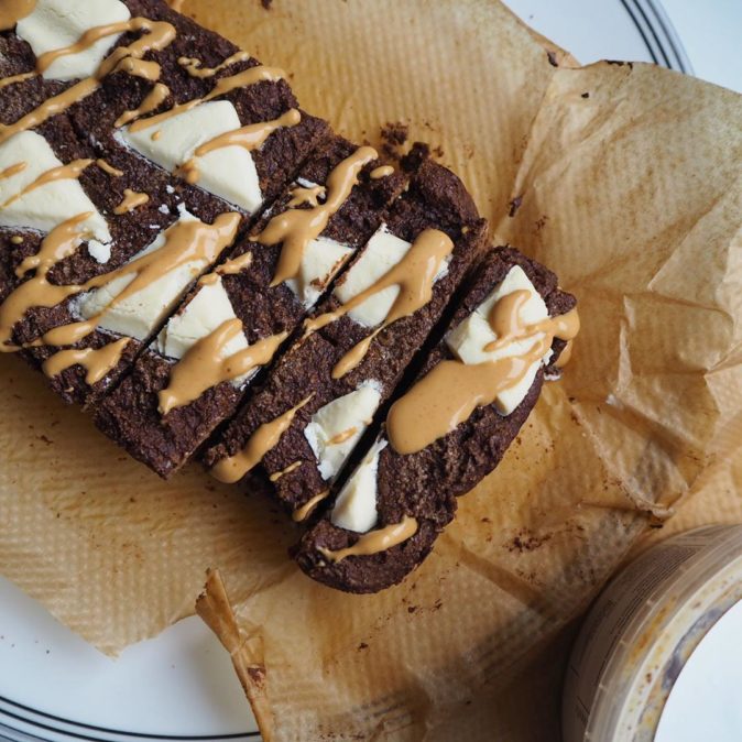 White Chocolate Brownie Bread