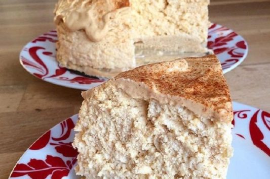 protein cheesecake pumpkinspice