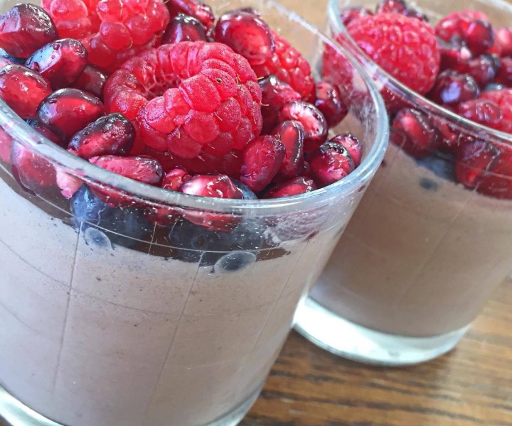 chokolade/banan protein skyr is