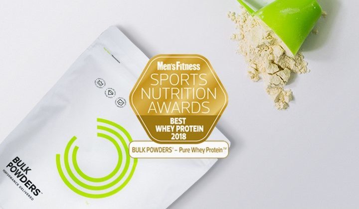 Award for bedste whey protein med Pure Whey Protein™