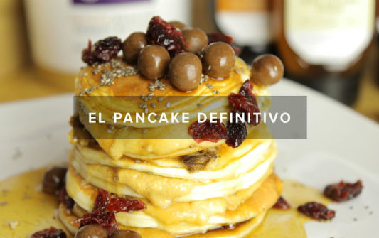 delicioso pancake saludable