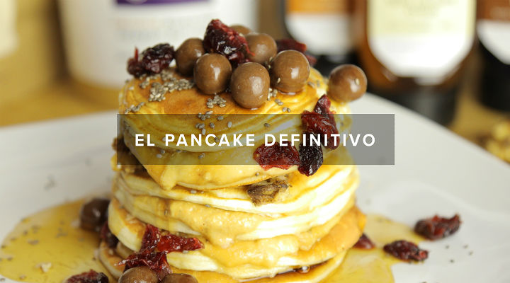 delicioso pancake saludable