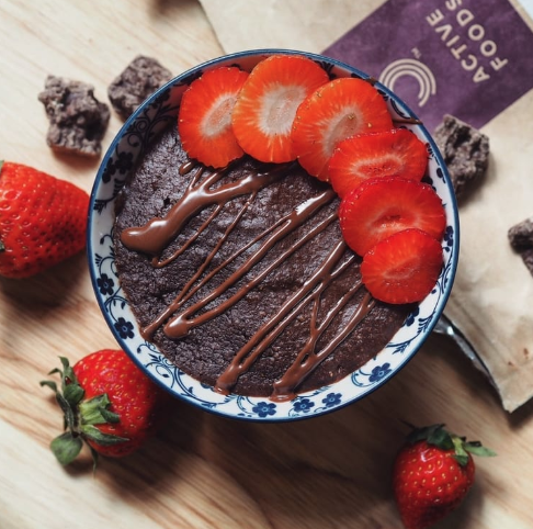 como hacer un brownie vegano