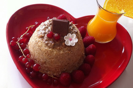 Recette de bowlcake a la whey isolate