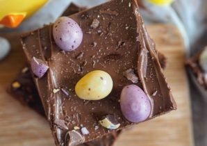 Coconut Chocolate Easter Egg Brownie Recipe | BULK POWDERS® Ireland Core