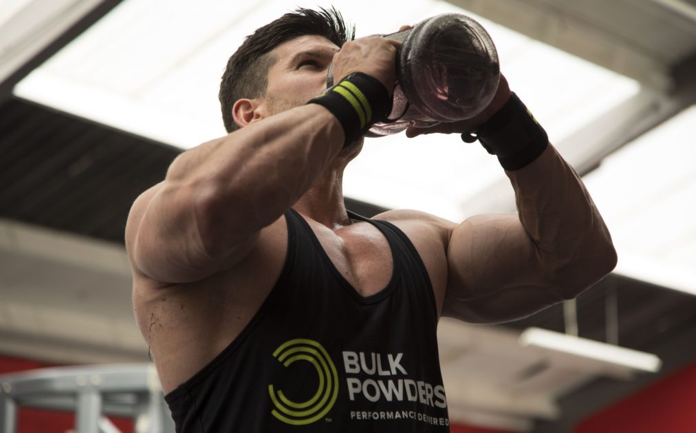 Pretox ft Tom Coleman Drinking BCAA | BULK POWDERS® Ireland Blog