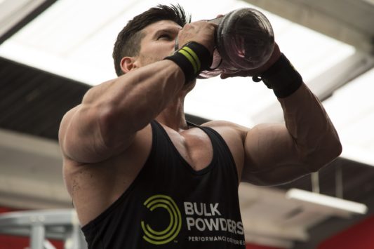 Pretox ft Tom Coleman Drinking BCAA | BULK POWDERS® Ireland Blog