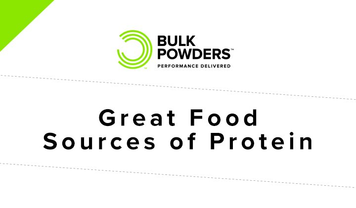 Great Food Sources Of Protein | BULK POWDERS® Core Ireland