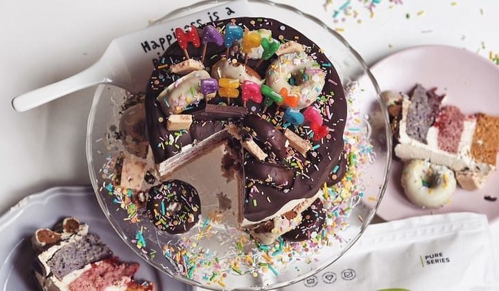 Birthday Drip Cake