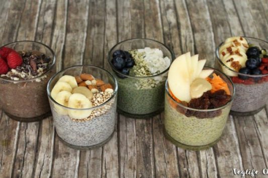 chia pudding ricetta