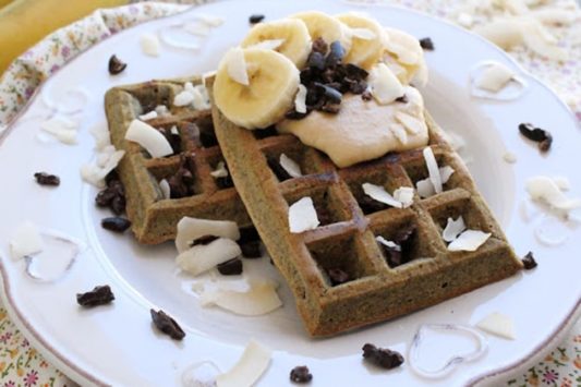 ricetta waffles vegani