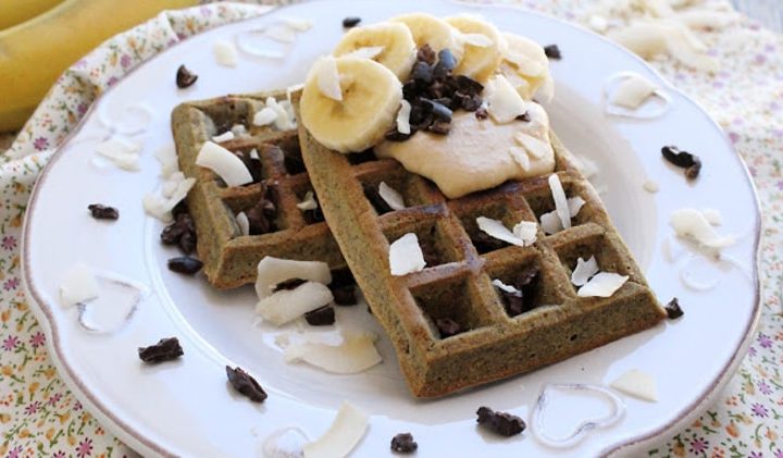 ricetta waffles vegani