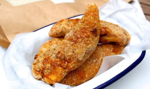 pollo con burro di arachidi