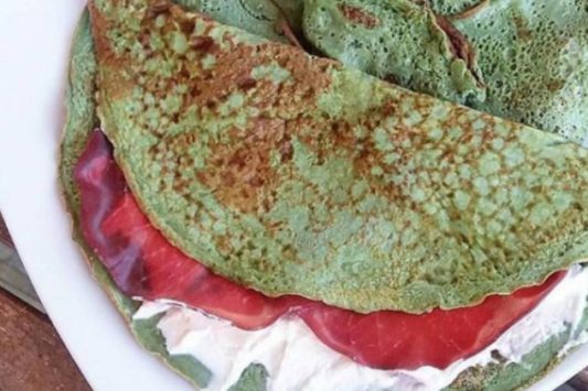 Crêpes di albumi