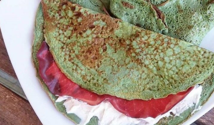 Crêpes di albumi