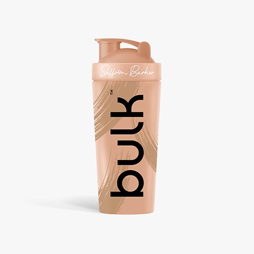 Bulk™ × Saffron Barker Stainless Steel Shaker Bottle 750ml