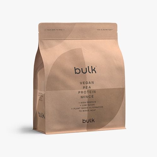 Veganes Erbsenprotein-Hack