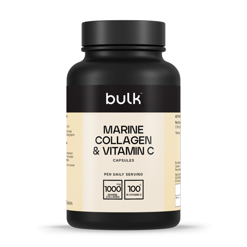 Marine Collagen & Vitamin C Capsules - 60 Capsules