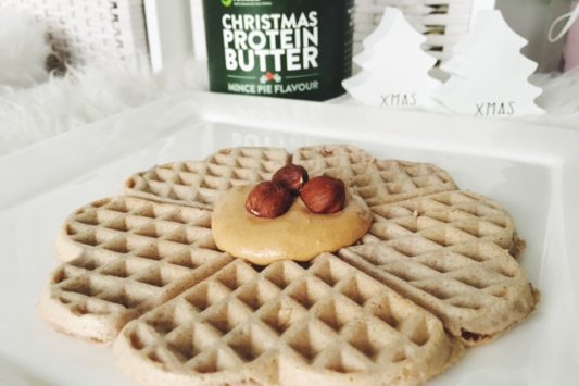 Proteïnewafels met eiwitboter - BULK POWDERS