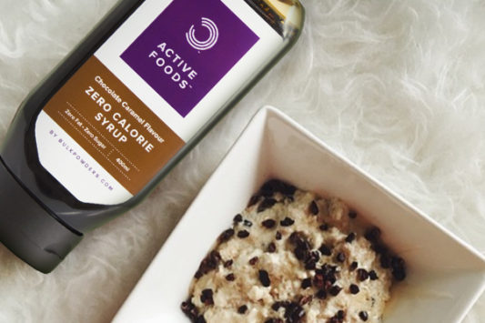 oats met vanille en cacaonibs bulk powders