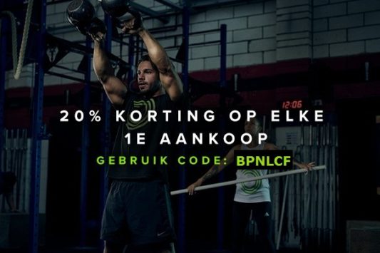 Crossfit - Nederland 20% korting bulk powders