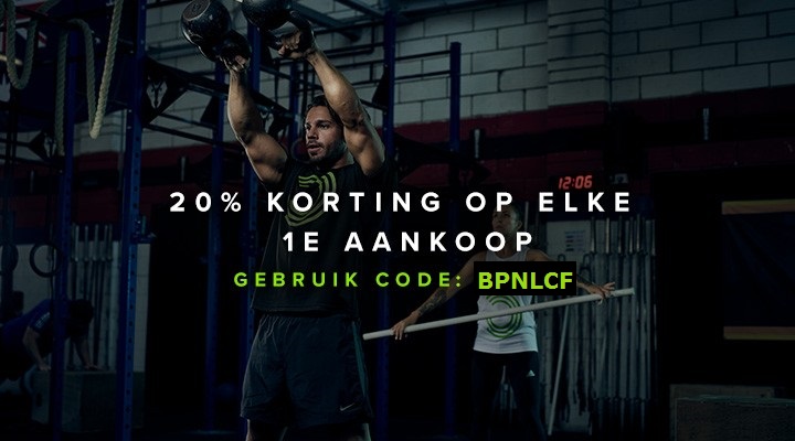 Crossfit - Nederland 20% korting bulk powders