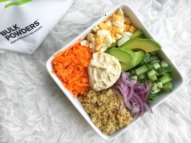 high protein quinoa bowl bulk powders NL