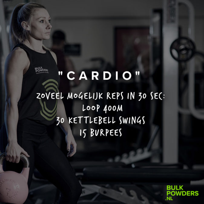 Crossfit WOD - CARDIO - bulk powders NL