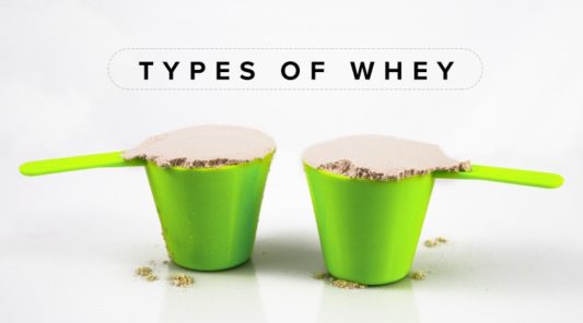 Soorten whey protein eiwitpoeder bulk powders