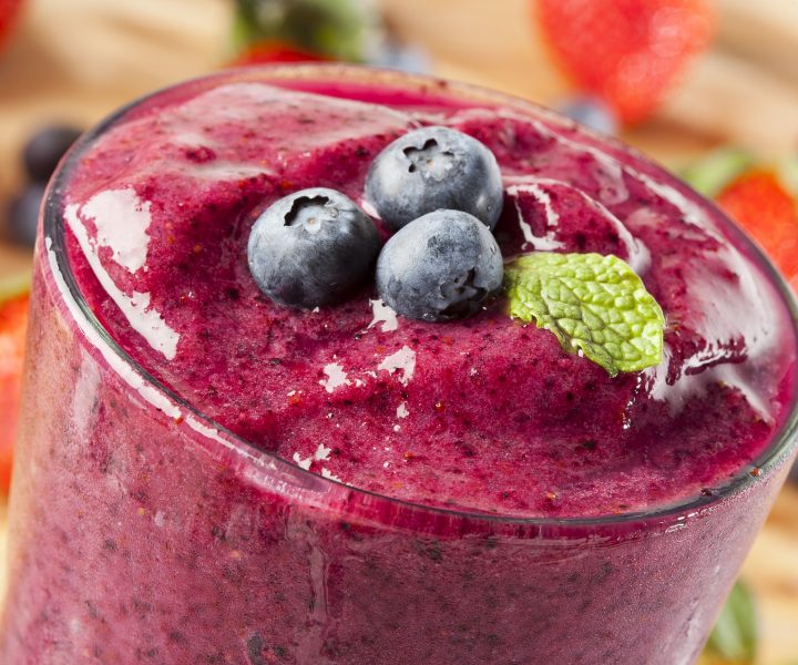 Drink & Lift Ontbijt Smoothie blauwe bessen