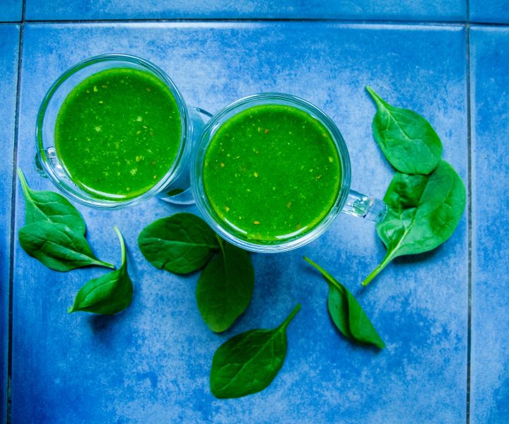 Green & lean smoothie spinazie