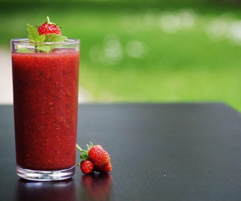 Post-Workout Strawberry Daiquiri